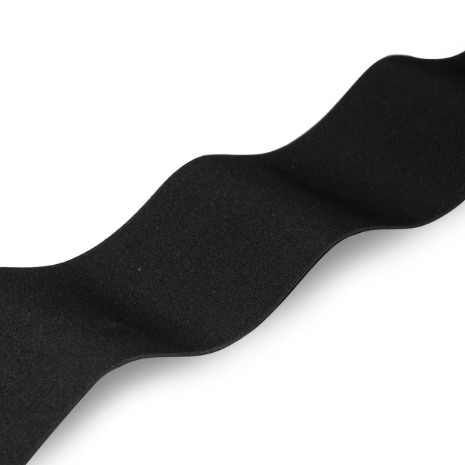 Лента ременная эластичная 80 мм черный Италия фото