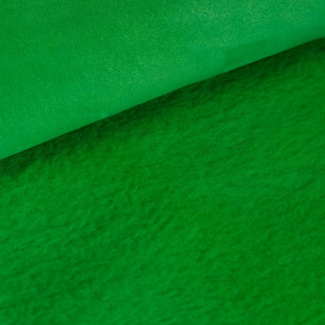 Мех дубленочный Мерино DF Замш зеленый салат 7мм т/т Италия фото