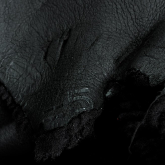 Мех дубленочный Кёрли DF Наппалан серый графит 8мм т/т Италия фото