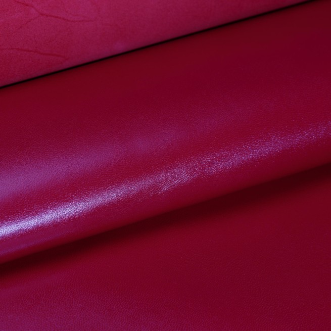 Кожподклад шевро глянец красный HOT RED 0,8-0,9 Италия фото