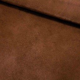 Велюр шевро Janni коричневий фундук 0,8 Італія