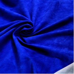 Велюр одяговий стрейч Magisco Velour синій електрик 0,5-0,6 Франція